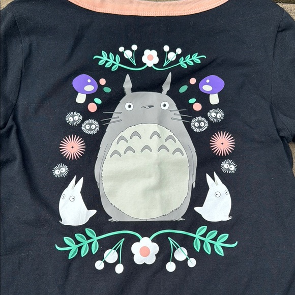 Black and Pink Totoro Cardigan - Picture 3 of 5